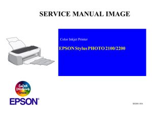 EPSON 2100_2200 Service Manual