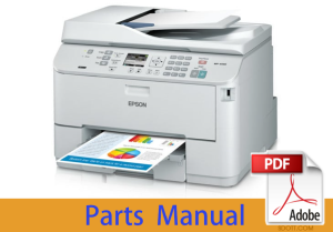 Parts Manual for EPSON WorkForce WP-4590 4592 4595 