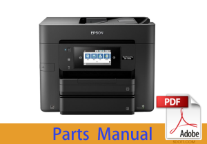 Parts Manual for Epson WorkForce WF-4740 WF-4745 