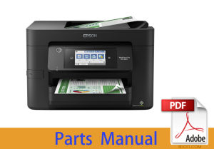 Parts Manual for Epson WorkForce WF-4820 WF-4825 