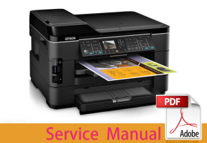 Service Manual for EPSON WorkForce WF-7010 7011 7012 7015 7018 7510 7511 7515 7520 7521 7525