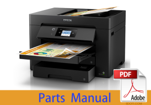 Parts Manual for Epson WorkForce WF-7830 WF-7835 