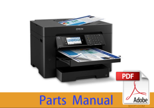 Parts Manual for Epson WorkForce WF-7840 WF-7845 EC-C7000 