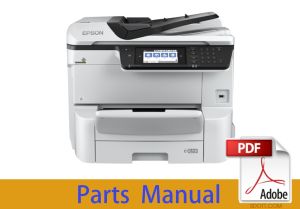Parts Manual for EPSON WorkForce WF-C8610 