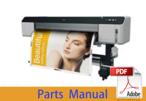 Parts Manual for EPSON SureColor G6000 G6030 G6040 G6050 G6060 G6070