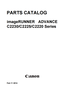 Canon imageRUNNER IR C2230 C2225 C2220 Service Manual and Parts Manual.. 