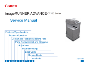 Canon imageRUNNER IR C2230 C2225 C2220 Service Manual and Parts Manual.. 
