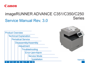 Canon imageRUNNER IR C250 C250 C350 C350 C351 Service Manual and Parts Manual.. 