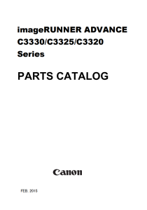 Canon imageRUNNER IR C3320 C3325 C3330 Service Manual and Parts Manual.. 