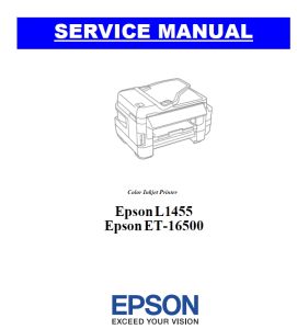 Service Manual for EPSON L1455 ET-16500 EW-M5071FT
