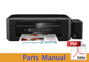 EPSON L350/L351/L353 Parts Manual