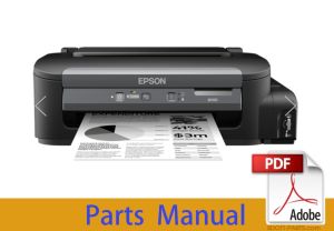 Parts Manual for EPSON WORKFORCE WF-M100 M101 