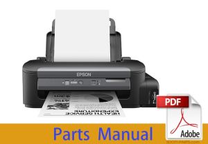Parts Manual for EPSON WORKFORCE WF-M105 