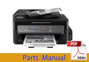 Parts Manual for EPSON WORKFORCE WF-M200 WF-M201 