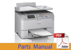 Parts Manual for Epson WorkForce WF-M5690 WF-M5693 WF-M5694 