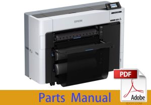 Parts Manual for EPSON SureColor P6500D/DE P6530D P6540D P6550D P6560D P6570D P6590D 