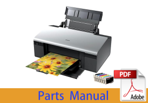 Parts Manual for EPSON StylusPhoto R280 R285 R290 