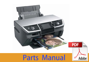 Parts Manual for EPSON StylusPhoto R360 R380 R390 