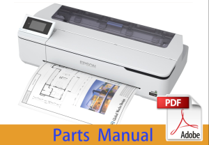 Parts Manual for EPSON SureColor T2100 T2150 T2170 