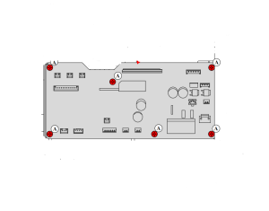 Genuine SUB Board B for EPSON T3400 T3400N T3470 T3405 T3475 / T5400 T5470 T5400M T5405 T5475 - 2185994.