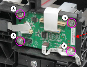 Genuine CR Sub Board for EPSON T3400 T3400N T3405 T3405N / T5400 T5400M T5405 - 2232336.