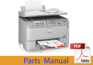 Parts Manual for EPSON WF-5690 