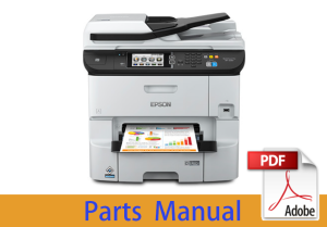 Parts Manual for EPSON WF-6590 WF-6593 