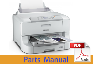 Parts Manual for EPSON WF-8010 PX-S7050 PX-S7050B 