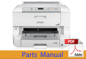 Parts Manual for EPSON WF-8090 PX-S7050PS 