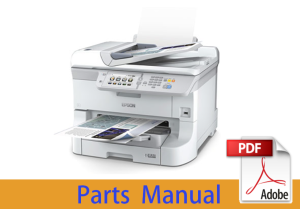 Parts Manual for EPSON WF-8510 PX-7050F PX-7050B 