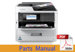 Parts Manual for EPSON WF-C5710 PX-M884F 