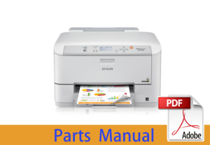 Parts Manual for EPSON WF-M5190 WF-M5191 