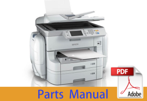 Parts Manual for EPSON WF-R8590 