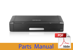 Parts Manual for EPSON WF-100 PX-S05B PX-S05W 