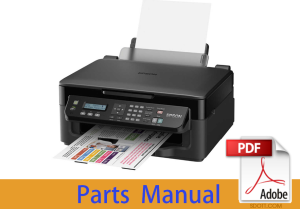 Parts Manual for EPSON WF-2510 WF-2512 PX-505F 