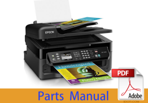 Parts Manual for EPSON WF-2540 WF-2548 PX-535F 