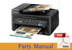 Parts Manual for EPSON WF-2630 WF-2631 