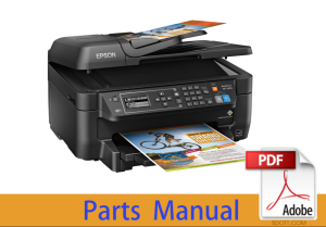 Parts Manual for EPSON WF-2650 WF-2651 