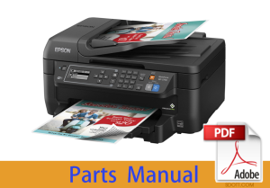 Parts Manual for EPSON WF-2750 WF-2751 