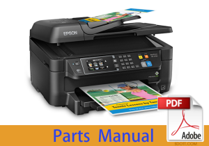 Parts Manual for EPSON WF-2760 