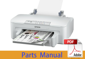Parts Manual for EPSON WF-3010 WF-3011 WF-3012 PX-205 
