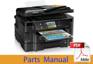 Parts Manual for EPSON WF-3540 WF-3541 