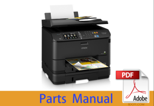 Parts Manual for EPSON WF-4640 
