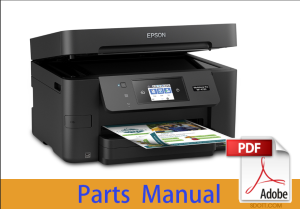 Parts Manual for EPSON WF-4720 WF-4725 PX-M780F 