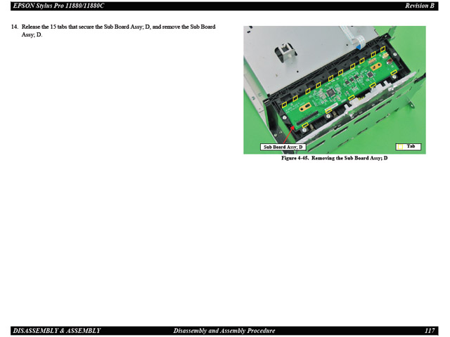 EPSON PRO 11880 BOARD ASSY.,SUB - 2113534