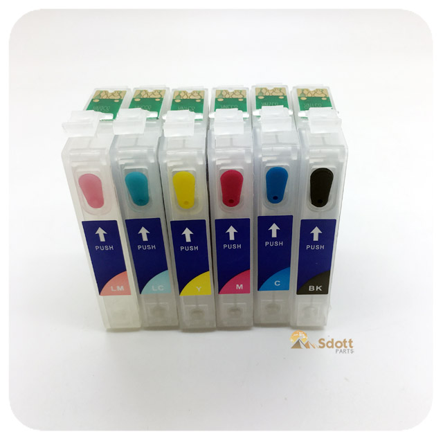 EPSON 1390 Ink Cartridges T0851-T0856