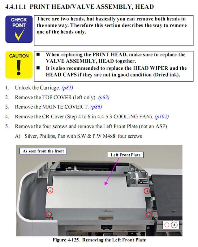 EPSON Pro GS6000 Print Head - F188000