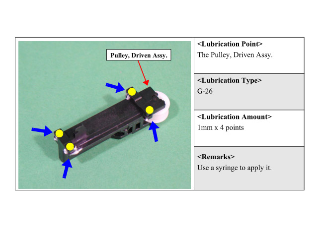 EPSON R220_R230 Pulley,Driven Assy.