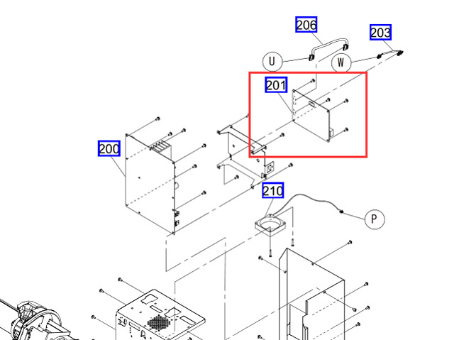 EPSON SC-T3000 BOARD ASSY.,MAIN-C BOARD (network card) - 2144080