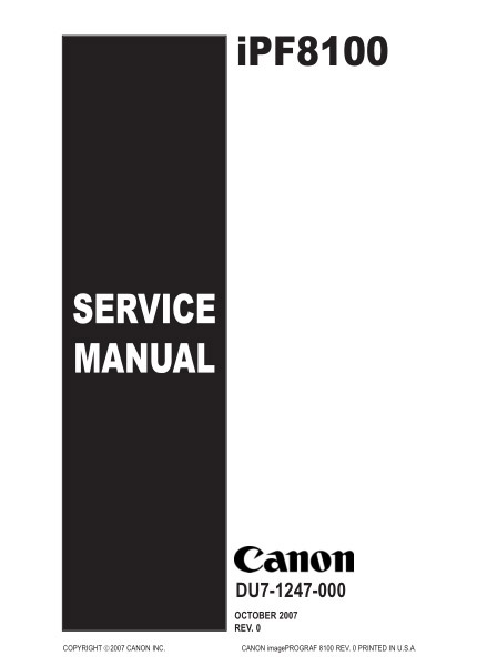 Canon_iPF8100_Service_Manual